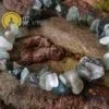 Bracelet d'agate à copeaux d'Inde