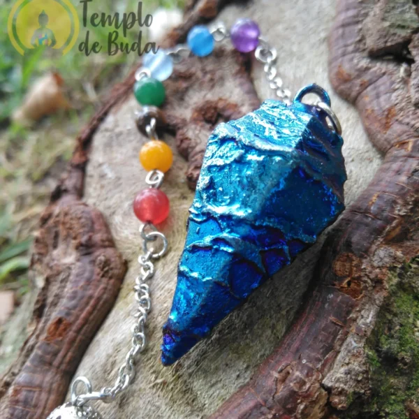 Pêndulo de Aqua Aura Titanium Azul