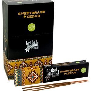 Tribal Soul Indian Weihrauch SweetGrass und Zedernholz Box