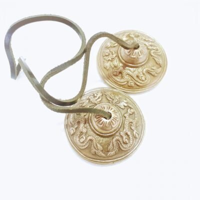 Ting-Sha Tibetan Dragon Cymbals 6.7cm (Brass)