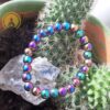 Pulseira Hematita Arco Iris