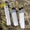 Ciondolo in argento con selenite - immagine 4
