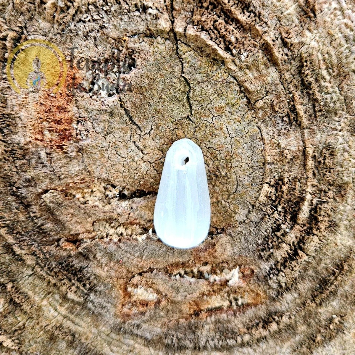 Pendente de Selenite Gota