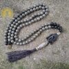 Japa Mala Pyrite et Onyx 8mm – Image 2