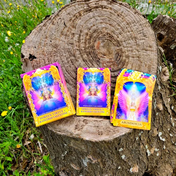 ✨ Oráculo Respostas dos Anjos De Doreen Virtue em Espanhol 👼 44 cartas com conselhos simples e celestiais. Receba orientação amorosa dos seus Anjos 💫📖