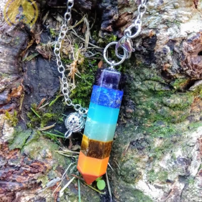 Hexagon Chakra Pendulum Prism