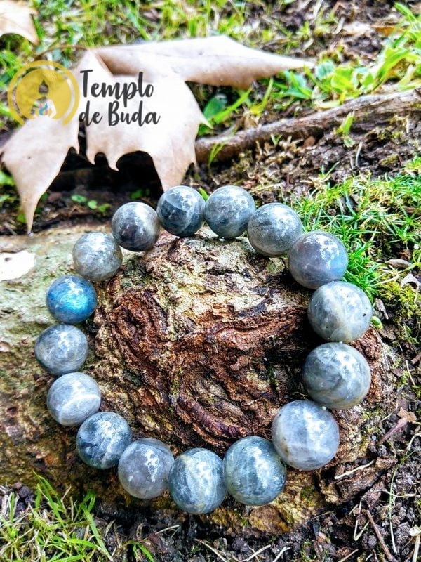 Pulsera de labradorita 10 mm - Imagen 4