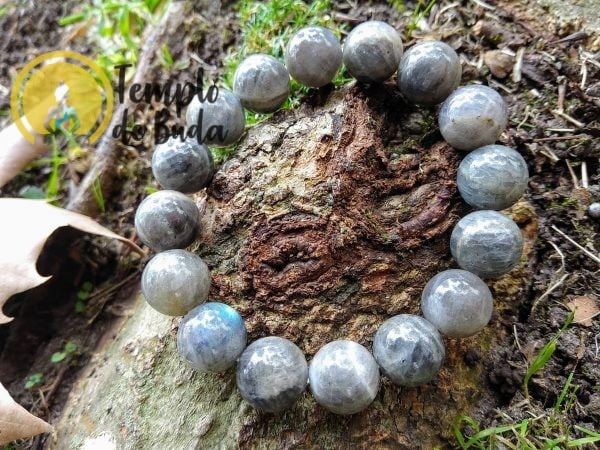 Pulsera de labradorita 10 mm - Imagen 3
