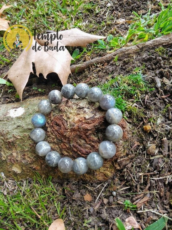 Pulsera de labradorita 10 mm - Imagen 2