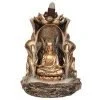 Buddha Rauchender Wasserfall Bronze