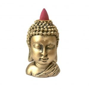 Cascata de Fumo Buda Cabeça Bronze
