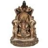 Quemador Conos Incienso Reflujo Ganesh de Bronce