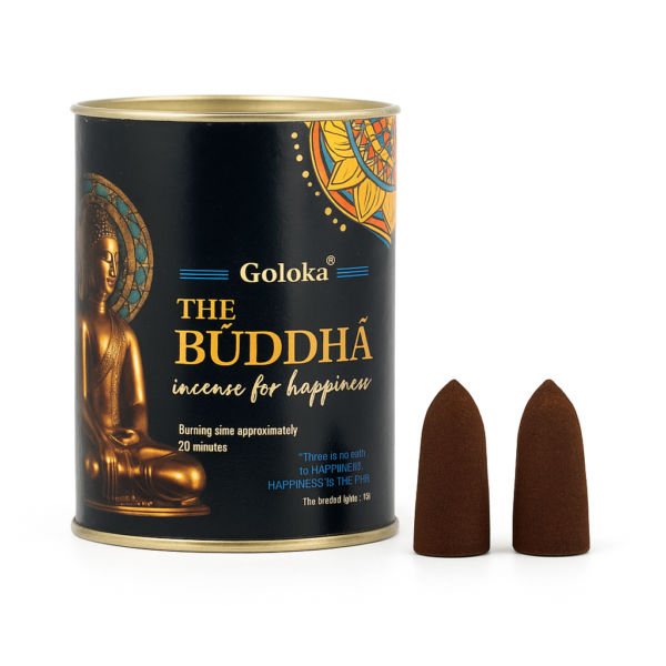 Cones Incenso Cascata Goloka Buddha