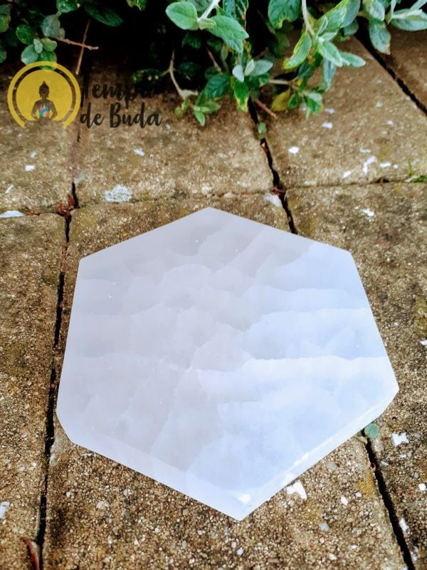Placa Selenita Hexagono