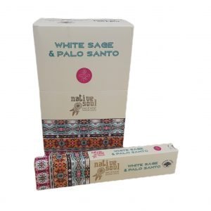 Encens indien Native Soul White Sage and Pau Santo Box