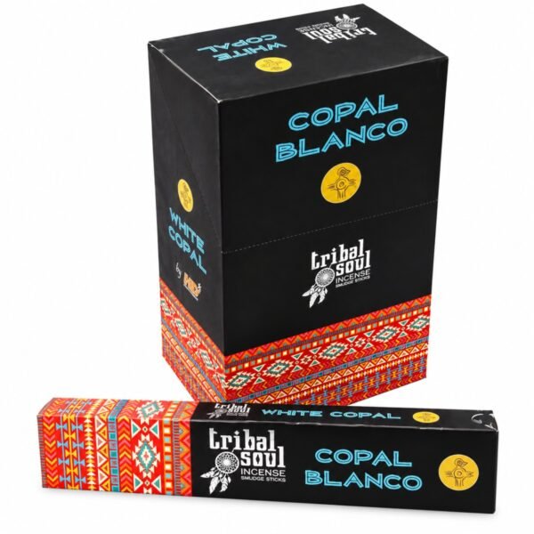 Incenso Tribal Soul Copal Branco Caixa