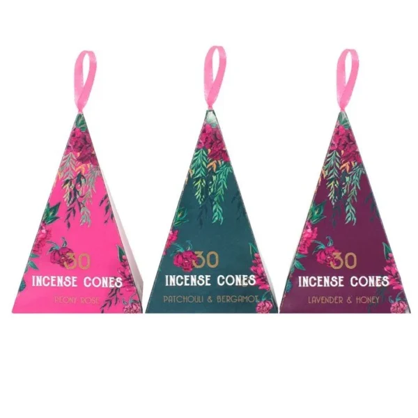 Cones Incenso Luxury Oriental Rosa Peónia