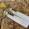 Selenite and Black Tourmaline Pendant - Image 2
