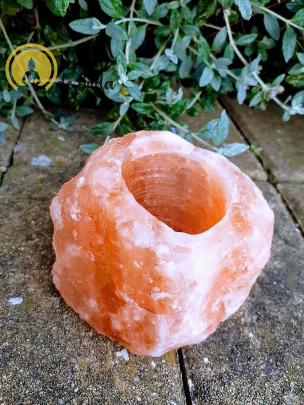 Himalayan Salt Candle Holder - Image 2