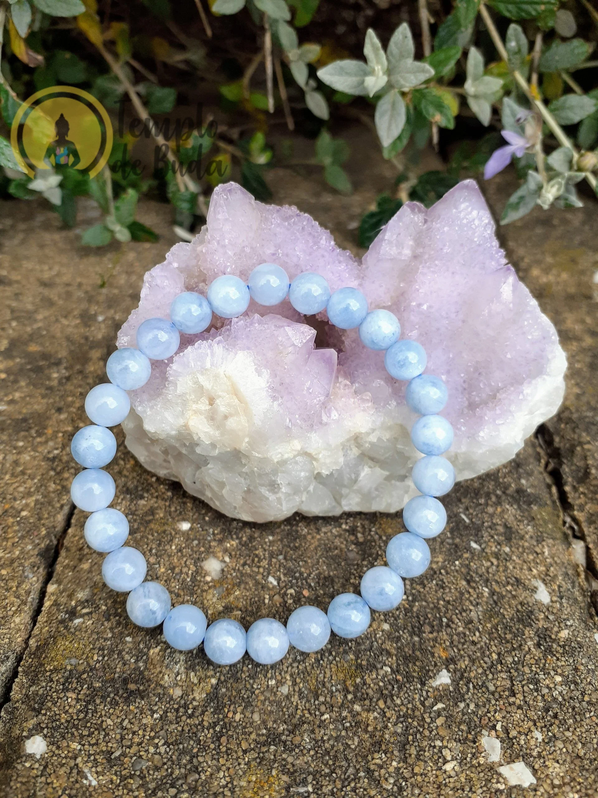 Pulsera Azul Aguamarina - Imagen 2
