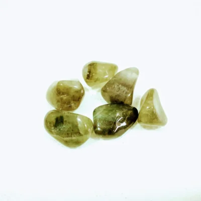 Green Amethyst (Prasiolite) Tumbled Brazil