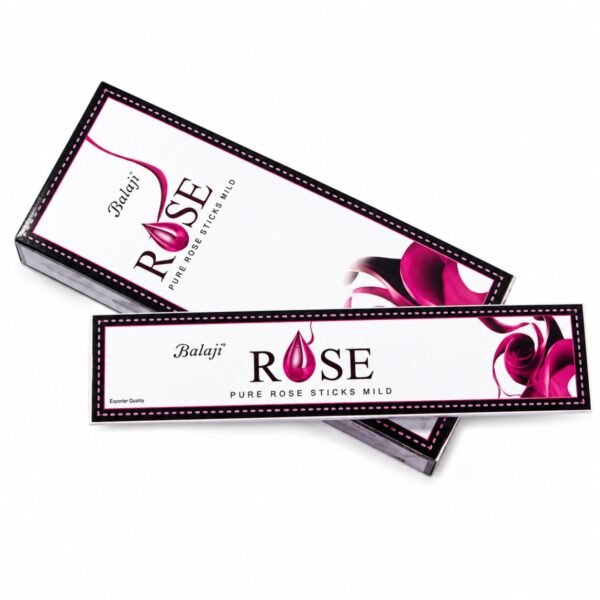 Incenso Balaji Rose Caixa