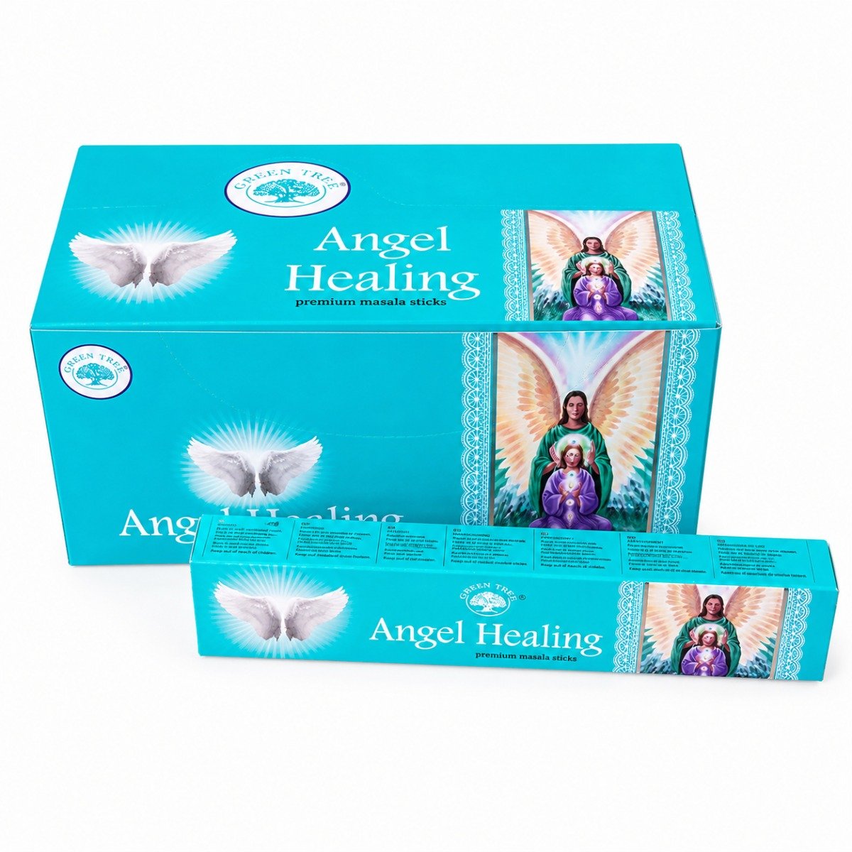 Incenso Green Tree Angel Healing Caixa