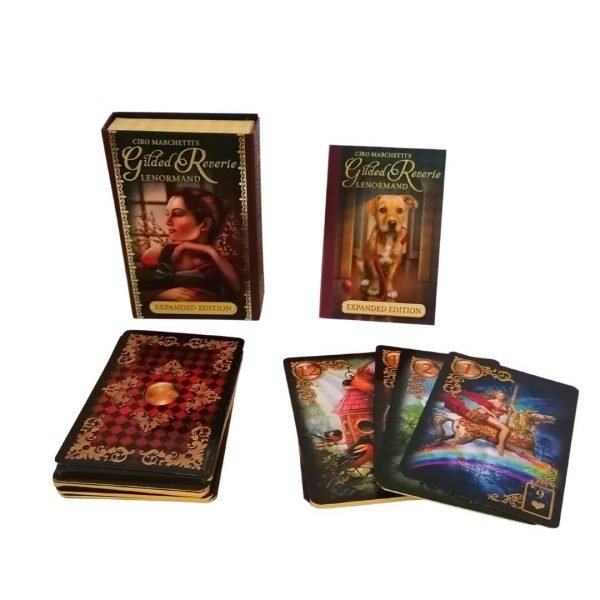 Lenormand Gilded Reverie de Ciro Marchetti (Edição Extra) em Espanhol