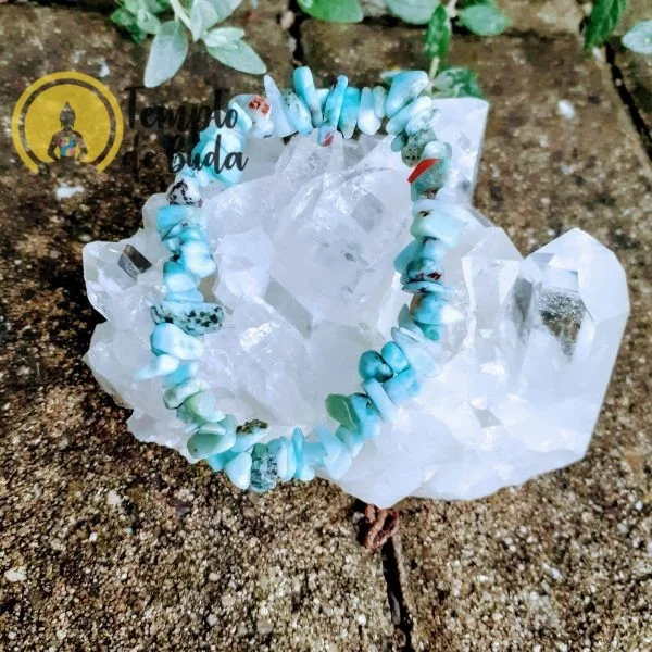 Pulseira de Larimar Chips - Image 2