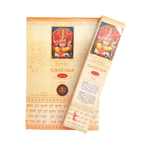 Caja de incienso indio Goloka Ganesha