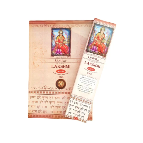 Incenso Indiano Goloka Lakshmi Caixa