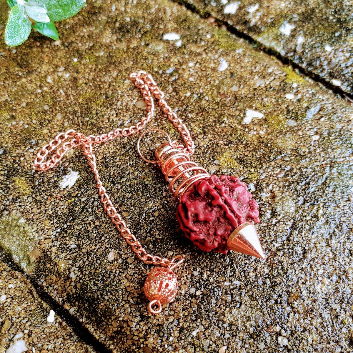Pendulo de Rudraksha