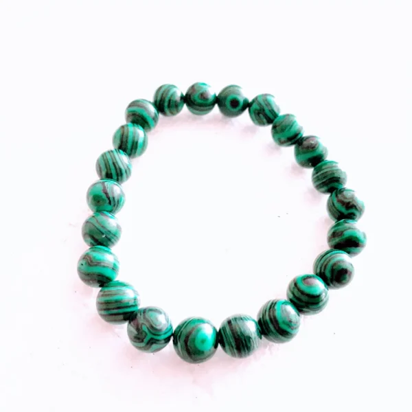 Pulseira Malaquita 8mm