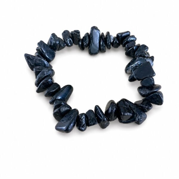 Pulseira de Turmalina Negra Chips