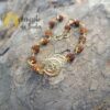 Pulseira Rudraksha OM Dourada - Image 2