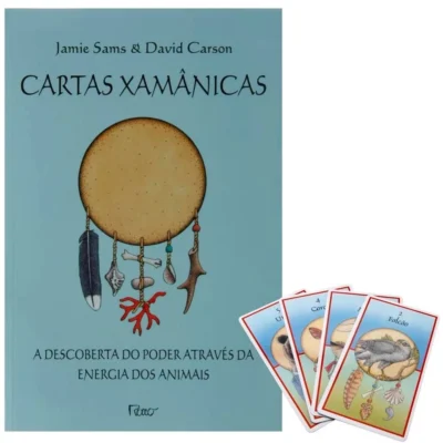 Shamanic Oracle Cards by Jamie Sams & David Carson in Portuguese