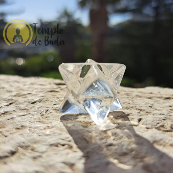 Merkaba de Quartzo Cristal 2cm - immagine 3