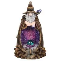 Cascata de Fumo Mago Brilhante com Luz