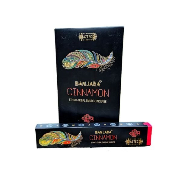 Incenso Banjara Aztec Canela Caixa