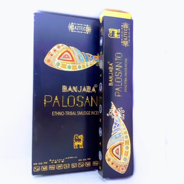Incenso Indiano Banjara Aztec Palo Santo Caixa