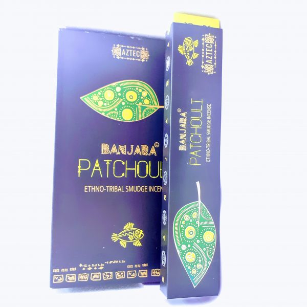 Incenso Indiano Banjara Aztec Patchouli Caixa