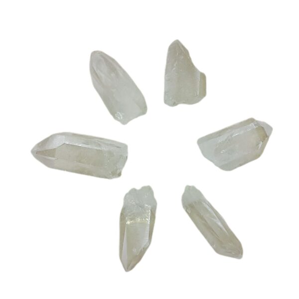 Pointe de Quartz Cristal Naturel Moyen