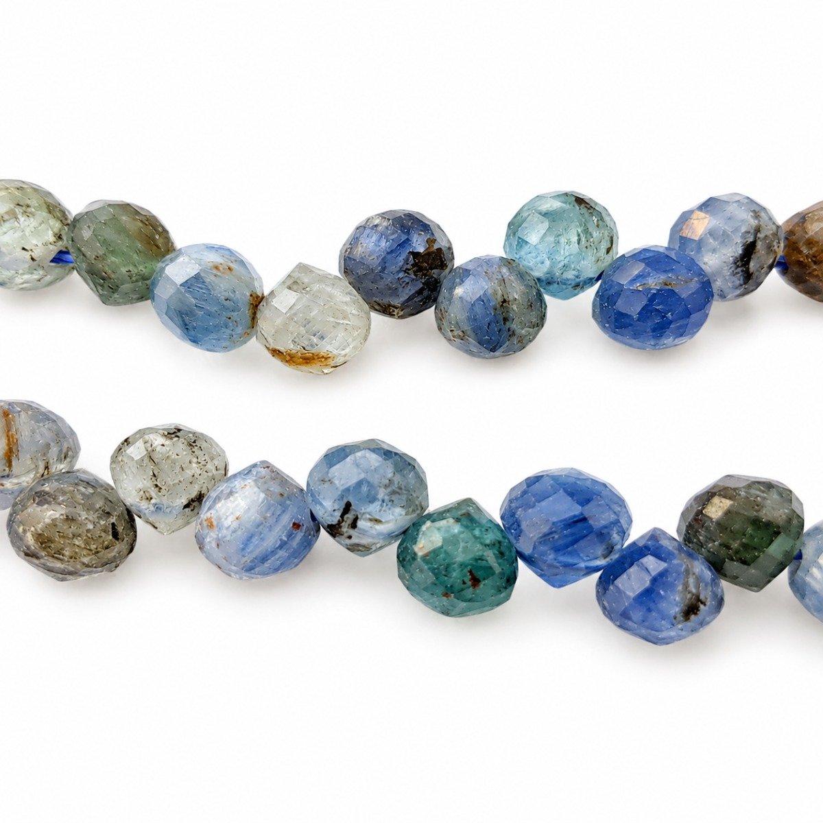 Pulseira Cianite Azul Facetada