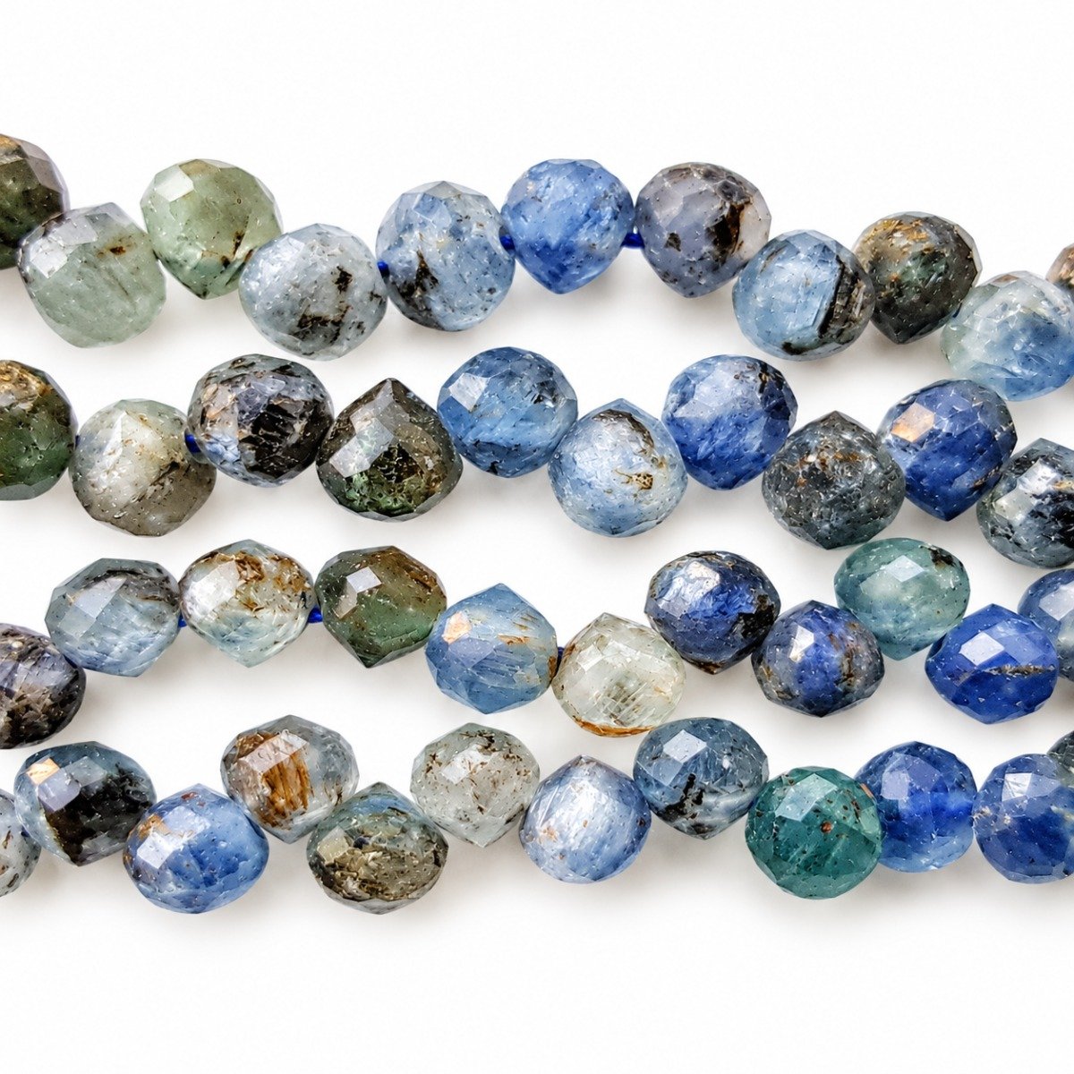 Pulseira Cianite Azul Facetada
