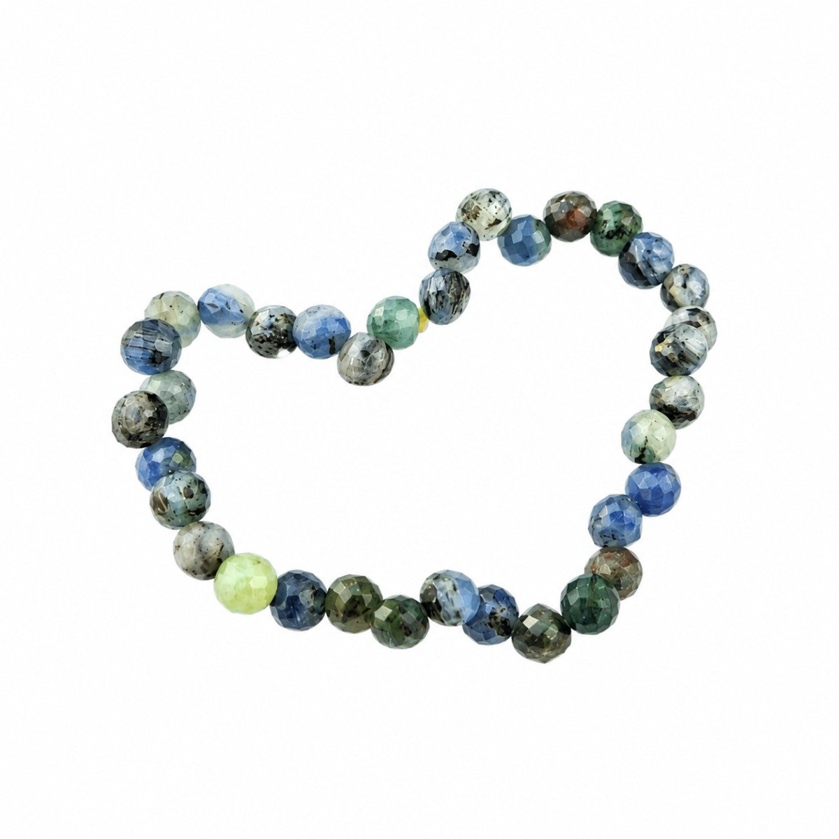Pulseira Cianite Azul Facetada