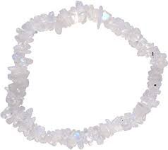 Moonstone Rainbow Bracelet with Natural Chips
