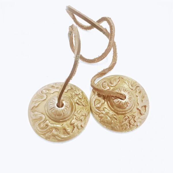 Ting-Sha Tibetan Dragon Cymbals 5.8cm (Brass)