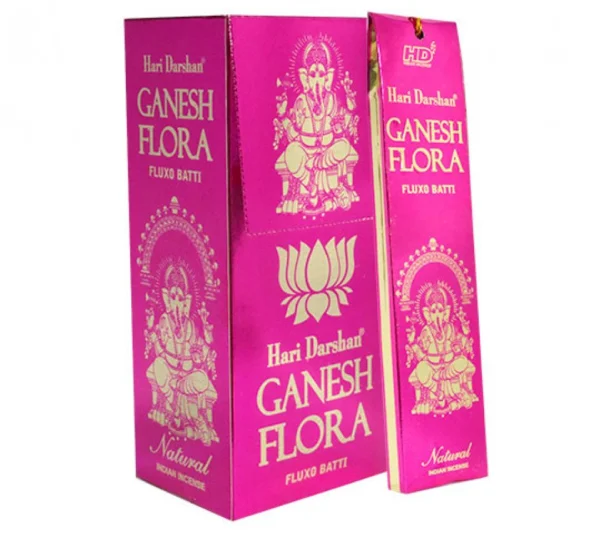 Incenso Ganesh Flora Fluxo Batti Caixa