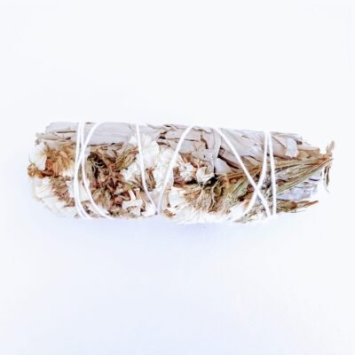 White Sage and White Sinuata Torch