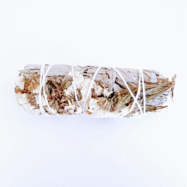 Tocha de Sálvia Branca e White Sinuata